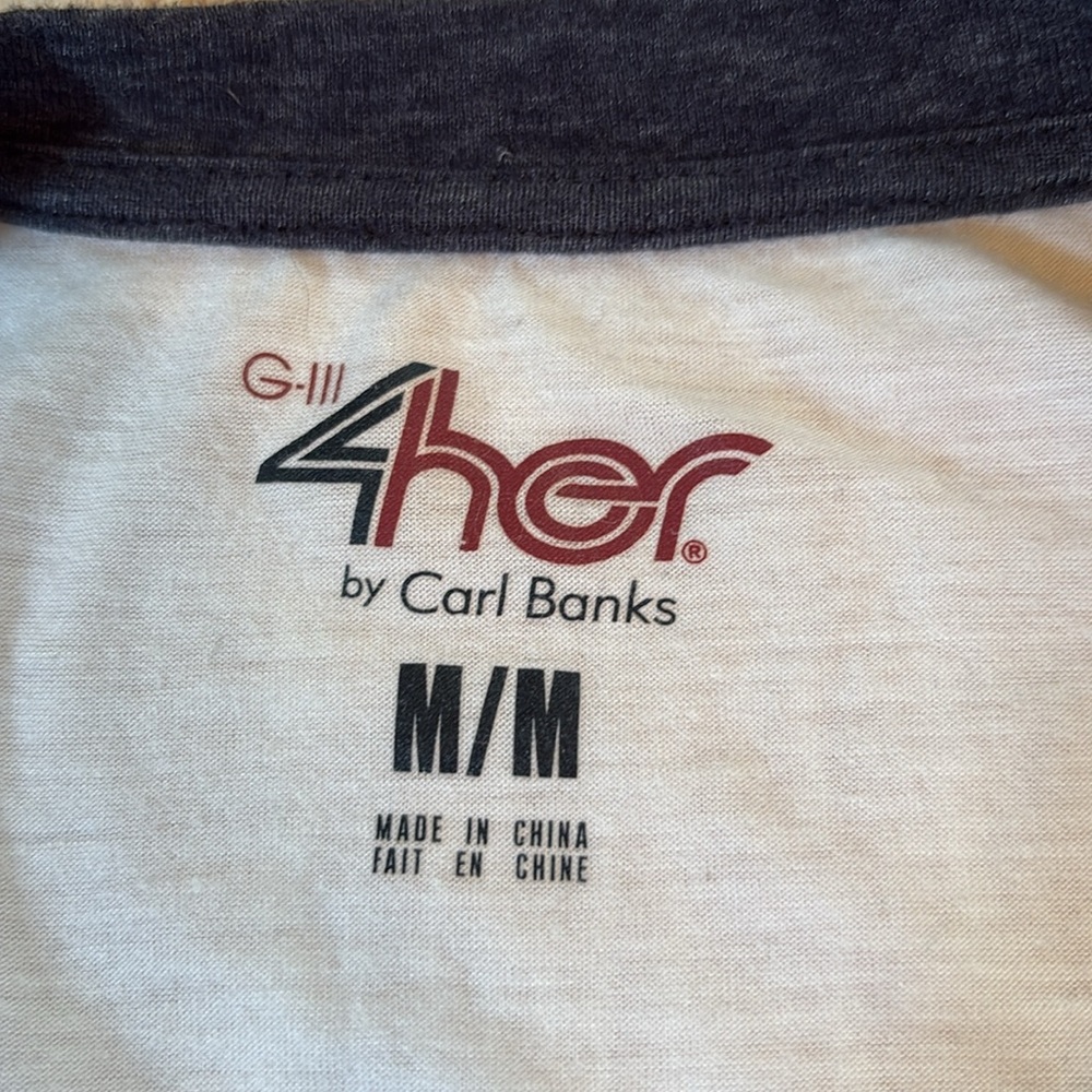 G-III 4her by Carl Banks Penn State shirt blue white - Picture 4 of 4